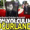 Eski Başbakan Mesut Yılmaz son yolculuğuna uğurlanndı! Cenaze törenine Başkan Erdoğan da katıldı