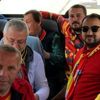 Erol Bedir, Sivasspor deplasmanına taraftar otobüsüyle gitti Erol Bedir, Sivasspor deplasmanına taraftar otobüsüyle gitti