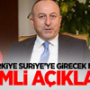 Çavuşoğlu'ndan Flaş Açıklama! Çavuşoğlu'ndan Flaş Açıklama!