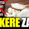 Şekere yüzde 25 zam geldi Şekere yüzde 25 zam geldi
