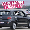 Papa ABD'de aracını değiştirdi