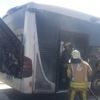 Esenyurt'ta metrobüs yangını Esenyurt'ta metrobüs yangını