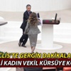 AK Partili kadın vekil kürsüye koştu AK Partili kadın vekil kürsüye koştu