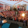 Başbakan Davutoğlu Samsun mitinginde konuştu