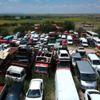 Yediemin otoparkları doldu, araçlar üst üste konmaya ... Yediemin otoparkları doldu, araçlar üst üste konmaya ...