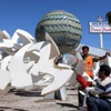 Mersin Deniz Park’ın yıkımına başlandı Mersin Deniz Park’ın yıkımına başlandı