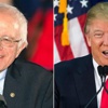 ABD'deki ikinci ön seçimin galibi Sanders ve Trump oldu