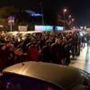 UBER sürücülerinden, darp edilen arkadaşlarına destek eylemi UBER sürücülerinden, darp edilen arkadaşlarına destek eylemi