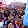 MHP Mitingine Rabia işaretleri damgasını vurdu MHP Mitingine Rabia işaretleri damgasını vurdu