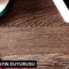 CANLI YAYIN DUYURUSU