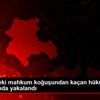 Hastanedeki mahkum koğuşundan kaçan hükümlü, ayakkabıcıda ... Hastanedeki mahkum koğuşundan kaçan hükümlü, ayakkabıcıda ...