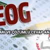 TEOG fen bilgisi inkılap ingilizce soruları cevap anahtarı eba.gov.tr