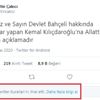 Sosyal medya platformu Twitter Çakıcı’nın tehdit tweeti sildi: Kuralları ihlal etti