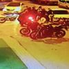Motosiklet sürücüsü kendisine çarpan otomobil sürücüsünü darp etti Motosiklet sürücüsü kendisine çarpan otomobil sürücüsünü darp etti