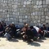 Karaburun'da 57 Suriyeli kaçak yakalandı Karaburun'da 57 Suriyeli kaçak yakalandı
