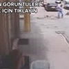 Korku dolu anlar! Kedi köpeği görünce... Korku dolu anlar! Kedi köpeği görünce...