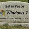 Microsoft, yarından itibaren Windows 7 desteğini çekiyor