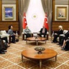 Erdoğan 'Saltanat Sarayı'nda ünlüleri ağırladı