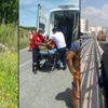 Silindirin altında feci son