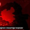 Yasağa rağmen mezarlığa koştular Yasağa rağmen mezarlığa koştular