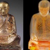 Bin yıllık Buda heykelinin içinde mumya bulundu Bin yıllık Buda heykelinin içinde mumya bulundu