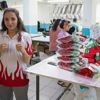 Beyza Türeli konfeksiyon atölyesinden şampiyonluk kürsüsüne çıktı