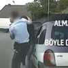 Alman polisi bir Türk'ü böyle darp etti
