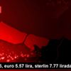 Dolar 5.96, euro 5.57 lira, sterlin 7.77 lirada