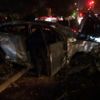 Ankara da sıkışmalı trafik kazası: 2 yaralı