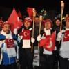 Binler 90 bin şehit için yürüdü Binler 90 bin şehit için yürüdü