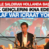 Hollanda Başbakanı Rutte Türk gençlerle tartıştı