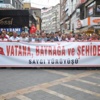 Trabzon'da Teröre Tepki Yürüyüşü Düzenlendi