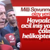 Hulusi Akar Sancaktepe'de düşen uçağı inceledi