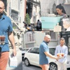 'Kanuni' elleriyle servis yaptı