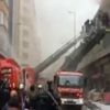 Taksim'de yangın paniği...