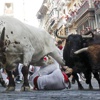 San Fermin'de boğalarla koşu başladı: 7 yaralı