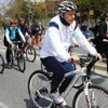 Cumhurbaşkanı Erdoğan pedal çevirdi Cumhurbaşkanı Erdoğan pedal çevirdi