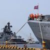Rus savaş gemileri Filipinler'de Rus savaş gemileri Filipinler'de