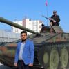 Traktörü tanka dönüştürdüler Traktörü tanka dönüştürdüler
