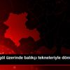 Keçilerin göl üzerinde balıkçı tekneleriyle dönüş ... Keçilerin göl üzerinde balıkçı tekneleriyle dönüş ...