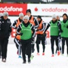Demba Ba salonda çalıştı Demba Ba salonda çalıştı