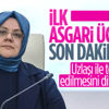 Bakan Selçuk'tan asgari ücret açıklaması: Tüm tarafların uzlaşısı ile tespit edilmesini diliyorum