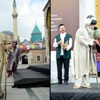 Hazreti Mevlana ve ailesine temsili karşılama Hazreti Mevlana ve ailesine temsili karşılama