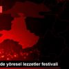 Balıkesir de yöresel lezzetler festivali