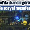 İstanbul'da skandal görüntüler: Kovid-19'a aldırmadan Haliç'te yat partisi düzenlediler