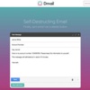 Kendini imha eden e-posta: Dmail