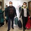 Hatay'da koronavirüsü yenen 30 hasta alkışlarla taburcu edildi
