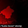 Isparta da "Kudüs Gecesi" etkinliği