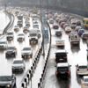 İstanbul'da yağmur ve trafik yoğunluğu İstanbul'da yağmur ve trafik yoğunluğu