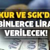 O parayı hemen alın! İŞKUR ve SGK'dan binlerce lira alacaksınız! İşte alma ve başvuru şartları nedir? O parayı hemen alın! İŞKUR ve SGK'dan binlerce lira alacaksınız! İşte alma ve başvuru şartları nedir?